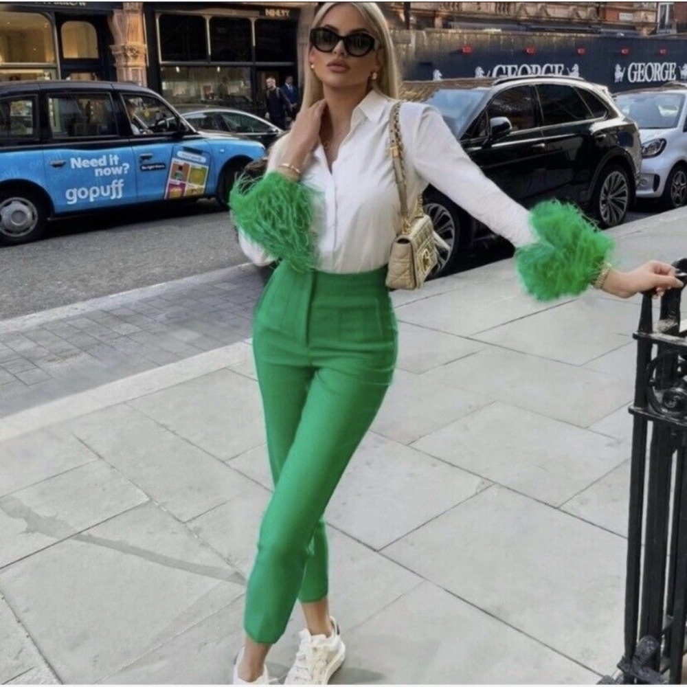 Zara High Waist Trousers